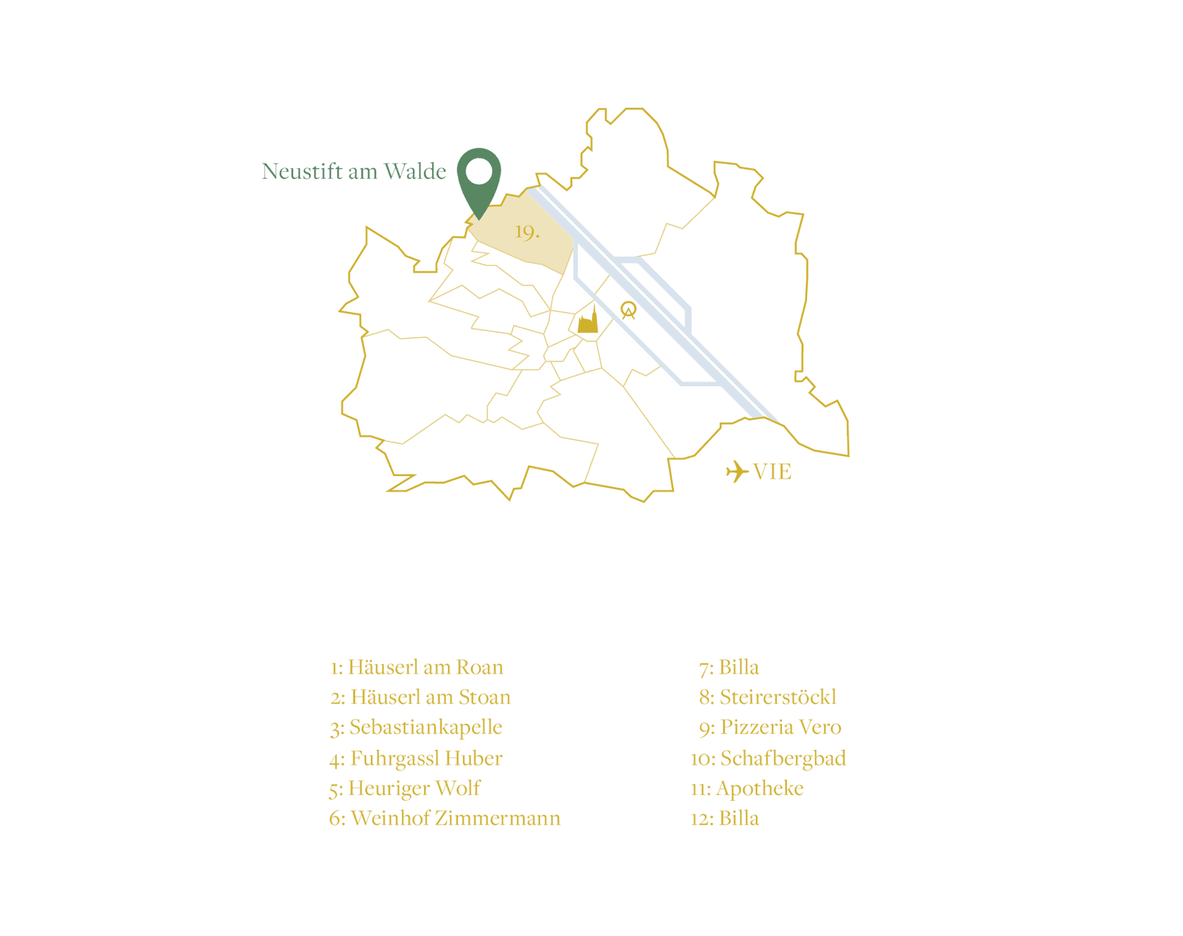 Lageplan Wien